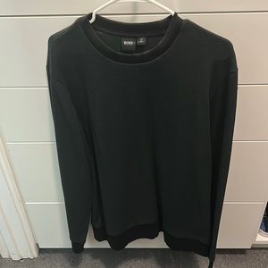 HUGO BOSS sweater - Dark Green - XL